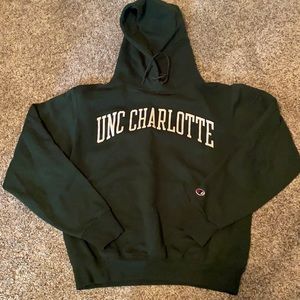Champion UNC Charlotte hoodie - like new